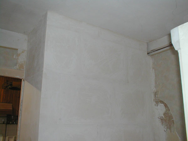 entree mur fini