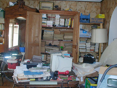 entassement livres