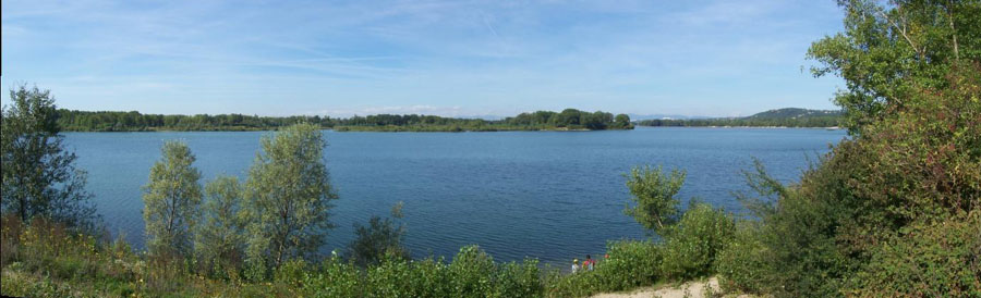 panorama du lac du Drapeau