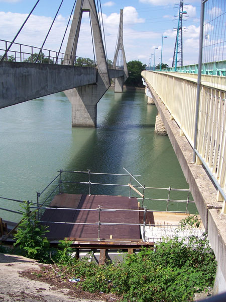 estacade entre ponts